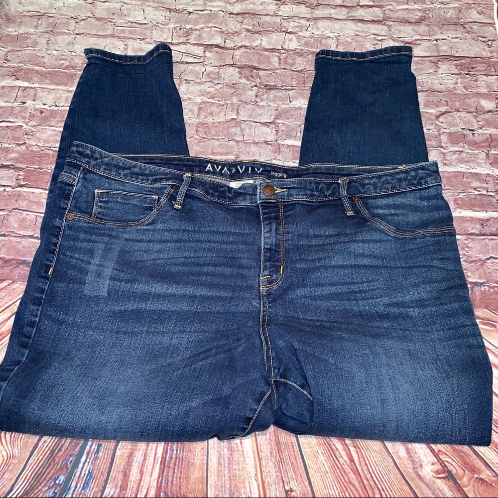 Ava & Viv | jegging skinny jeans 20w